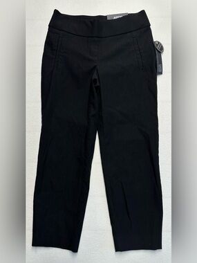 Apt. 9 NWT Women’s Size 4 Black Mid Rise Stretch Pull On Capri Pants 24”